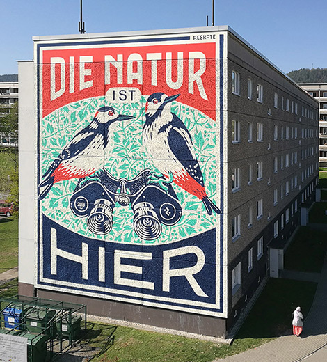 reskate die natur hier