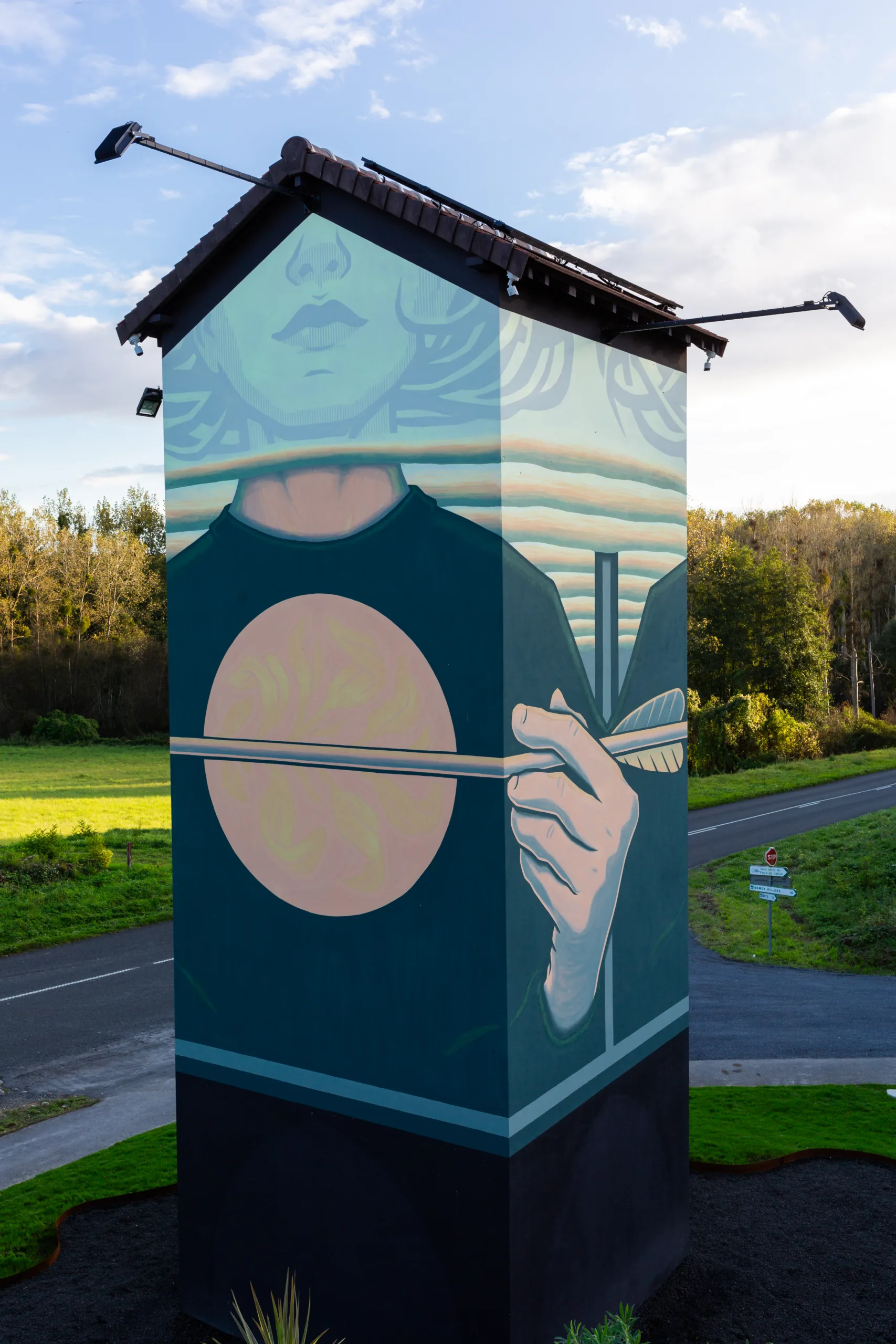 Fresque Reskate à Mareuil-sur-Ourcq